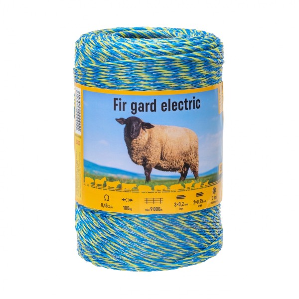 Fir gard electric – 500 m – 100 kg – 0,45 Ω/m