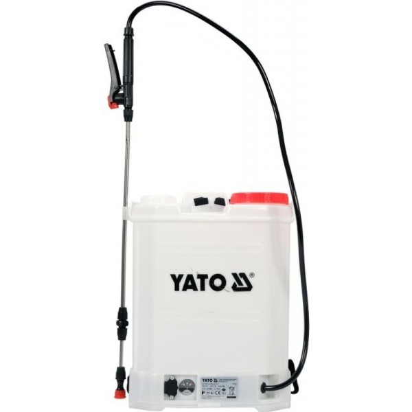 Аккумуляторный опрыскиватель с солнечной батареей Yato YT-86220