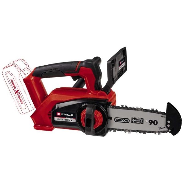 Ferăstrau cu lant cu acumulator (Fără acumulator) Einhell FORTEXXA 14 cm 18 V + lant Stihl cadou