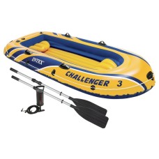 Надувная лодка Intex 68370 Challenger 3 Set