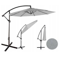Садовый зонт 300 см серый