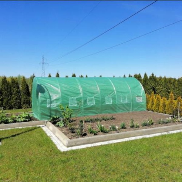 Seră Tehno MS 6x3x2 m, 26 mm, 2 uși