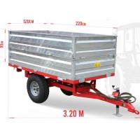 Remorca pentru tractor 1,5 tone