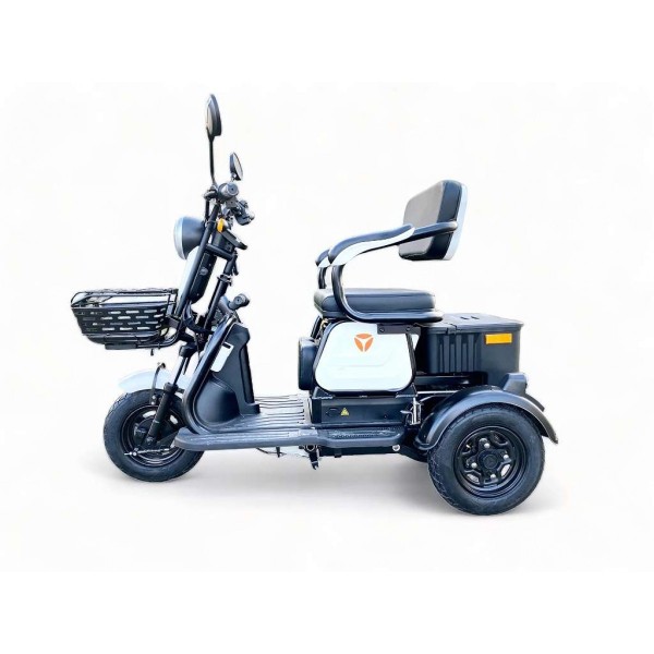 Tricicletă electrica cu trei roti Yadea ZT16 Alb