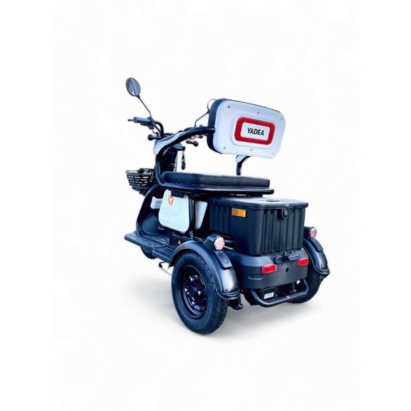 Tricicletă electrica cu trei roti Yadea ZT16 Alb