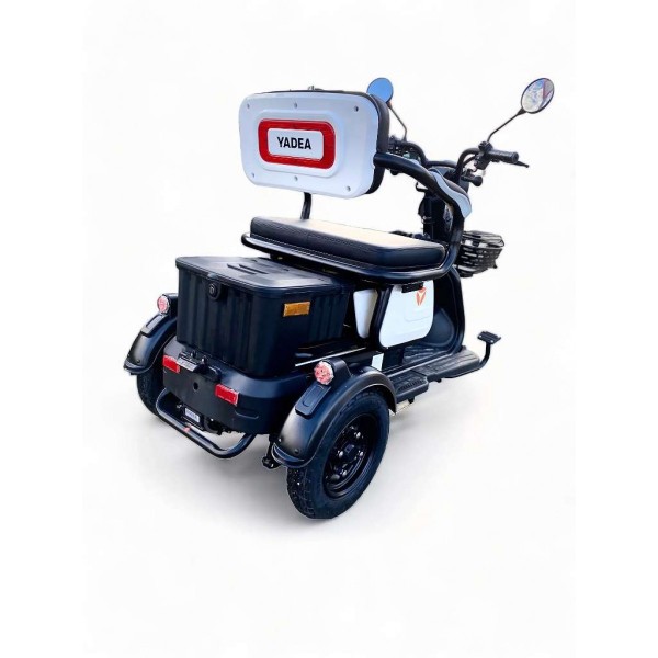 Tricicletă electrica cu trei roti Yadea ZT16 Alb