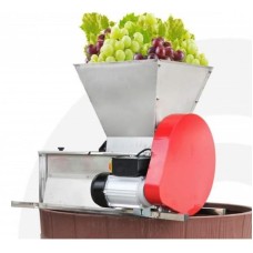 Zdrobitor de struguri electric cu desciorchinator Inox LM 20-2