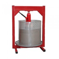 Teasc pentru struguri din inox cu cric Grifo 50 L