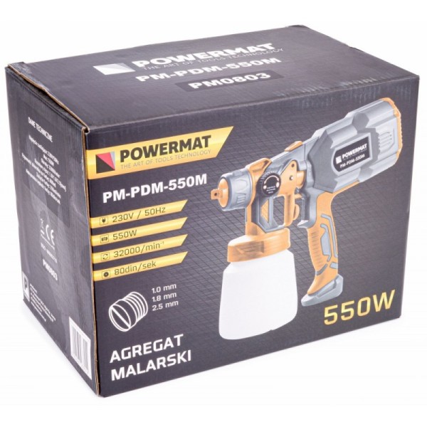 Краскопульт Powermat PM-PDM-550M