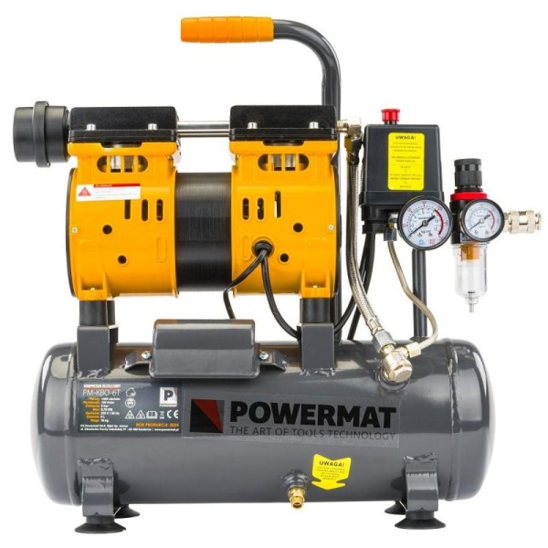 Compresor fara ulei Powermat PM-KBO-6T