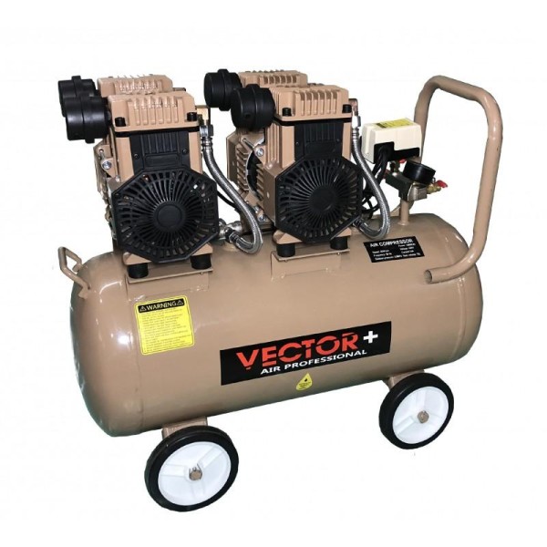 Компрессор Vector 1600Wx2 70 л