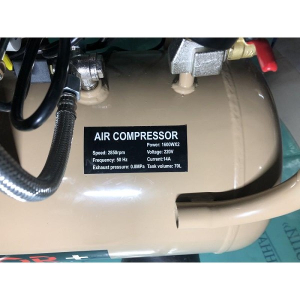 Compresor Vector 1600Wx2 70 l