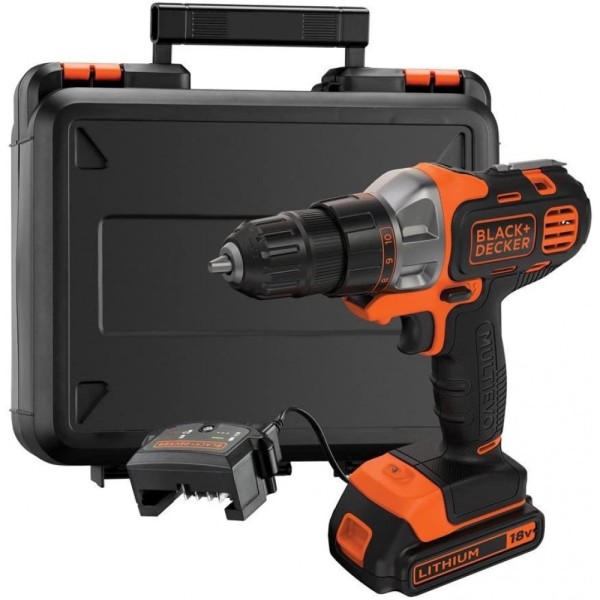 Мультифункциональный инструмент аккумуляторный Black&Decker Multievo MT218KB