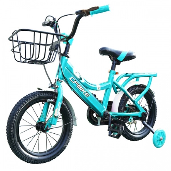 Детский велосипед 14" 3-5 лет CFBIKE H1014 Бирюзовый