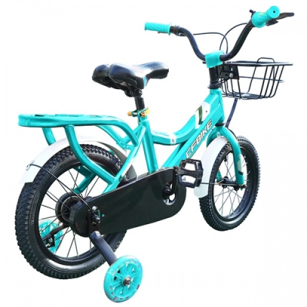 Детский велосипед 14" 3-5 лет CFBIKE H1014 Бирюзовый