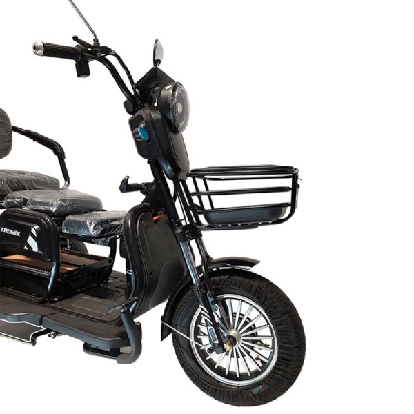 Tricicletă electrica cu trei roti 1000W Black