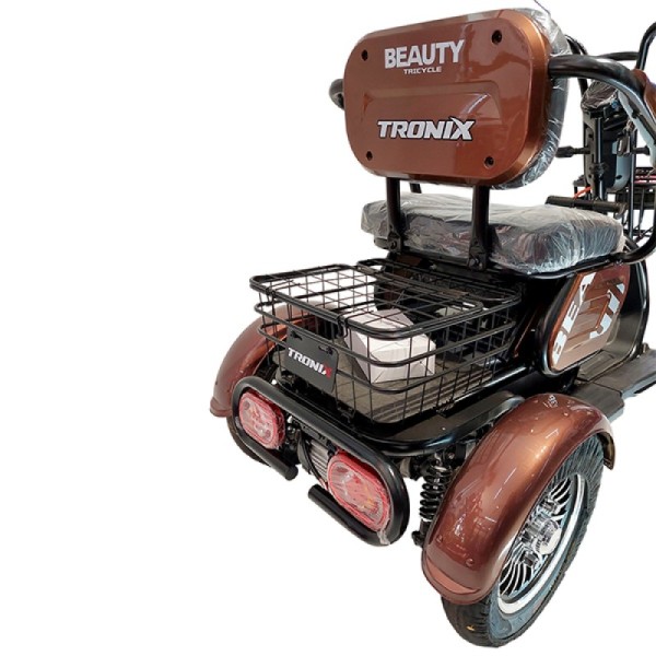 Tricicletă electrica cu trei roti 1000W Brown