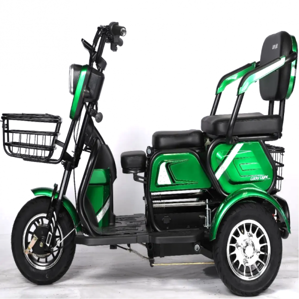 Tricicletă electrica cu trei roti 1000W Green