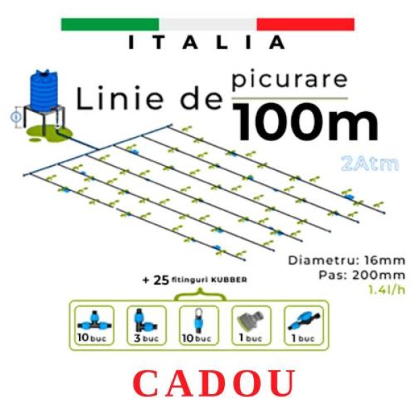 Seră Tehno MS 8x3x2.5 m, 26 mm, 2 uși