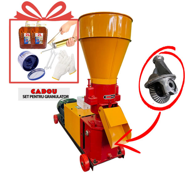 Granulator Demetra DM-140PRO (motor inclus)