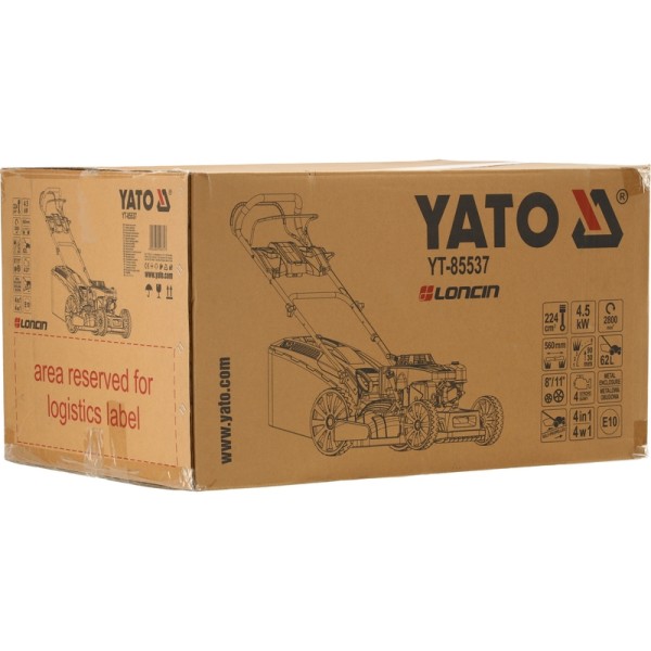 Mașina de tuns gazonul pe benzina Yato YT-85537