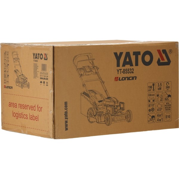Mașina de tuns gazonul Yato YT-85532