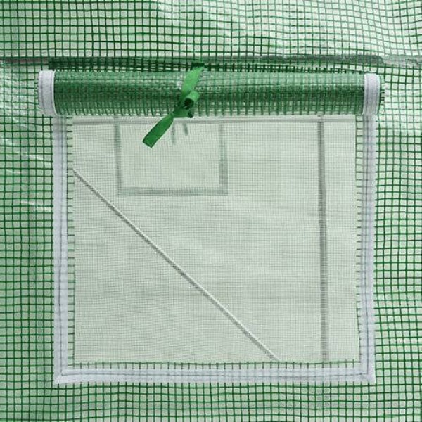 Теплица Tehno MS 12x3x2.25м, 26 мм, 2 двери