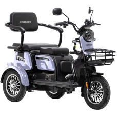 Трёхколёсный электроскутер Crosser TR-1 Серый