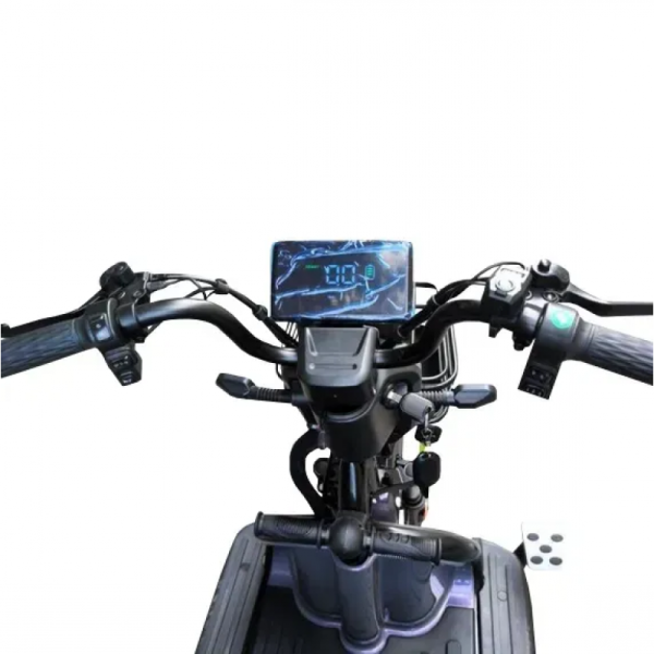 Трёхколёсный электроскутер Crosser TR-1 Серый