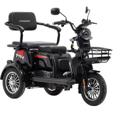 Трёхколёсный электроскутер Crosser TR-1 Черный