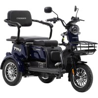 Трёхколёсный электроскутер Crosser TR-1 Синий