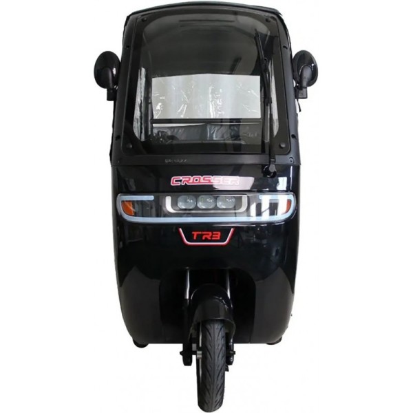 Трёхколёсный электроскутер Crosser TR-3 Черный