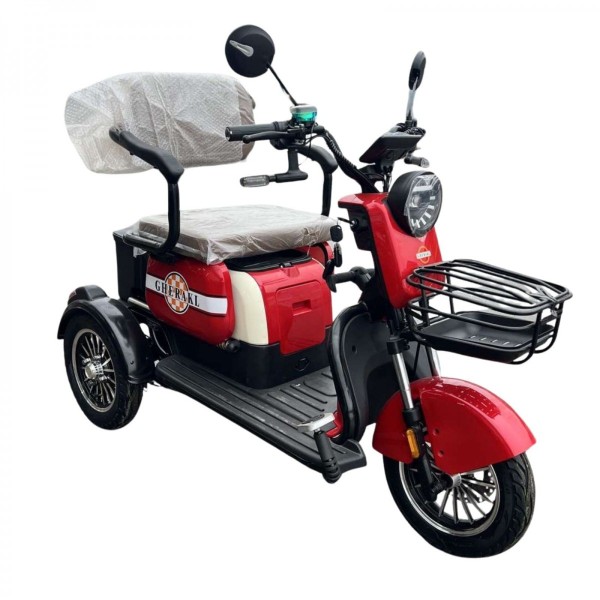 Tricicletă electrica cu trei roti Gherakl S1500