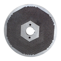 Matriță pentru granulator Demetra DM-120, 125mm, 2.5 mm