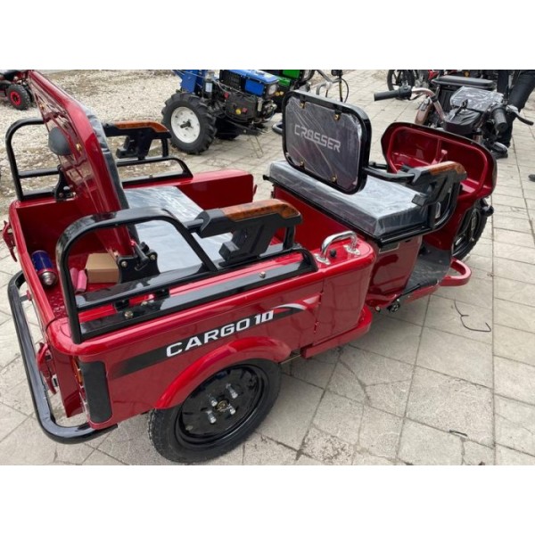 Tricicletă electrica cu trei roti Crosser Cargo 10