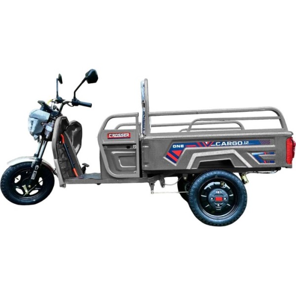 Трехколесный электроскутер Crosser Cargo 12