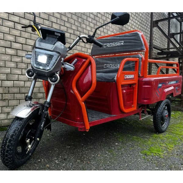 Трехколесный электроскутер Crosser Cargo 12
