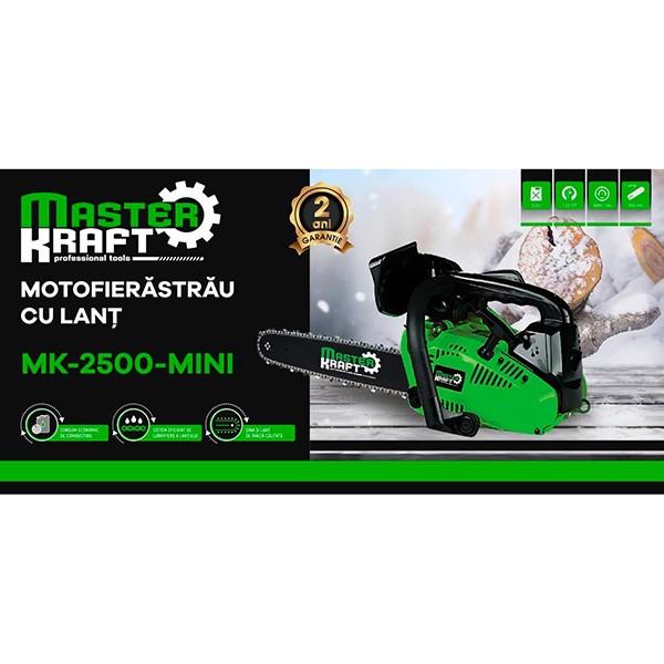 Цепная пила бензиновая Master Kraft MK2500MINI