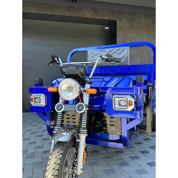 Трицыкл с прицепом Gherakl Cargo T5, 2500W, 72V 58Ач