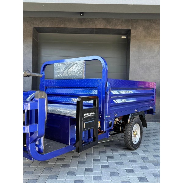 Трицыкл с прицепом Gherakl Cargo T5, 2500W, 72V 58Ач
