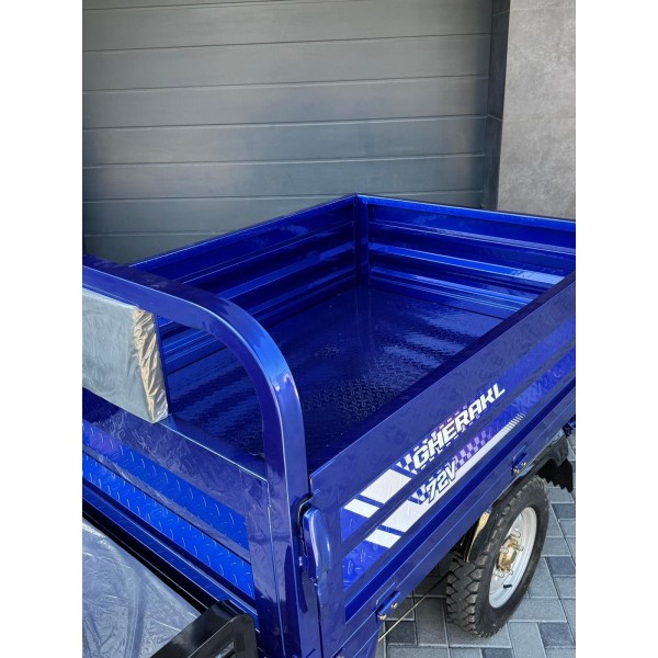 Трицыкл с прицепом Gherakl Cargo T5, 2500W, 72V 58Ач
