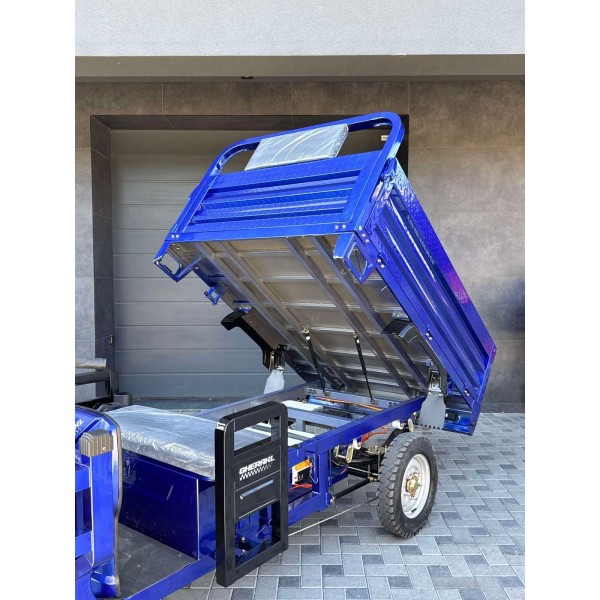 Трицыкл с прицепом Gherakl Cargo T5, 2500W, 72V 58Ач