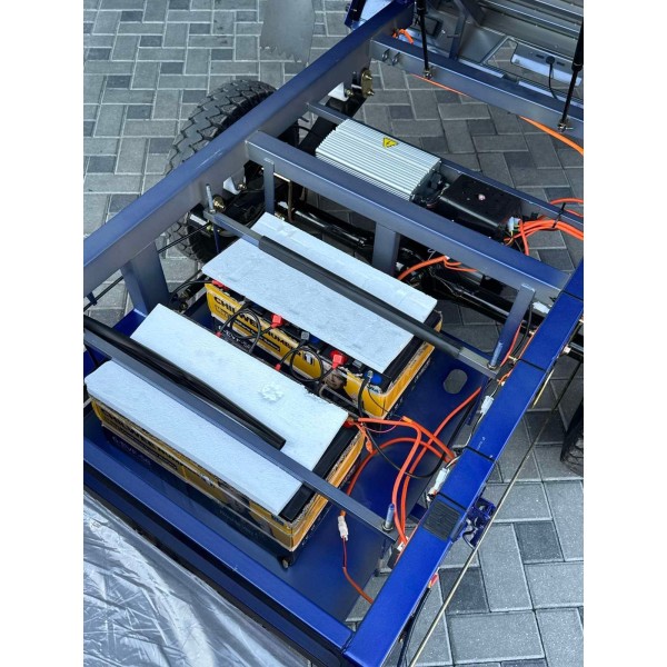 Трицыкл с прицепом Gherakl Cargo T5, 2500W, 72V 58Ач