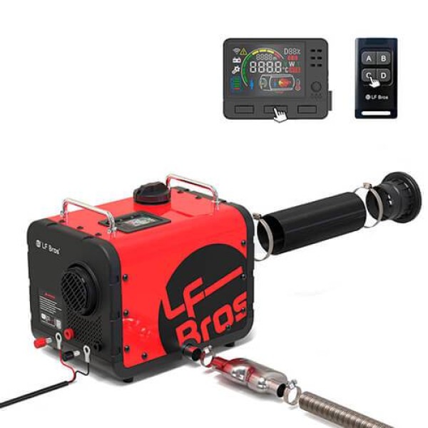Încălzitor pe motorina N2 Pro, 5kw, 12V/24V/220V