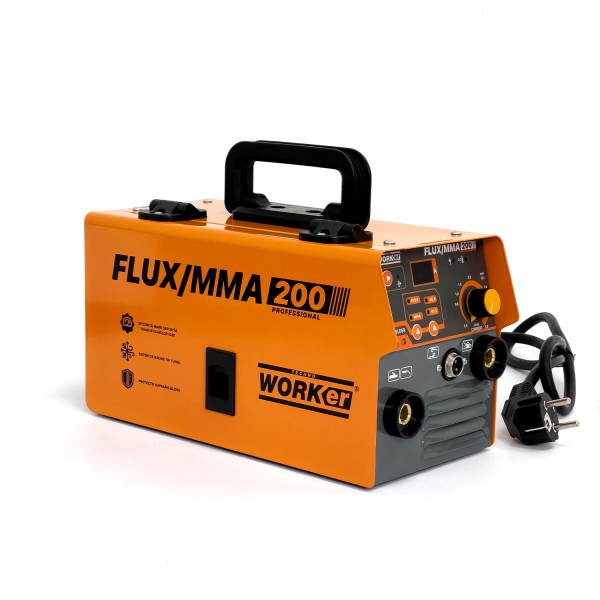 Aparat de sudura TechnoWorker Invertor FLUX/MMA 200