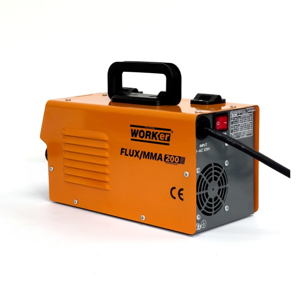 Aparat de sudura TechnoWorker Invertor FLUX/MMA 200 Aparat de sudura TechnoWorker Invertor FLUX/MMA 200