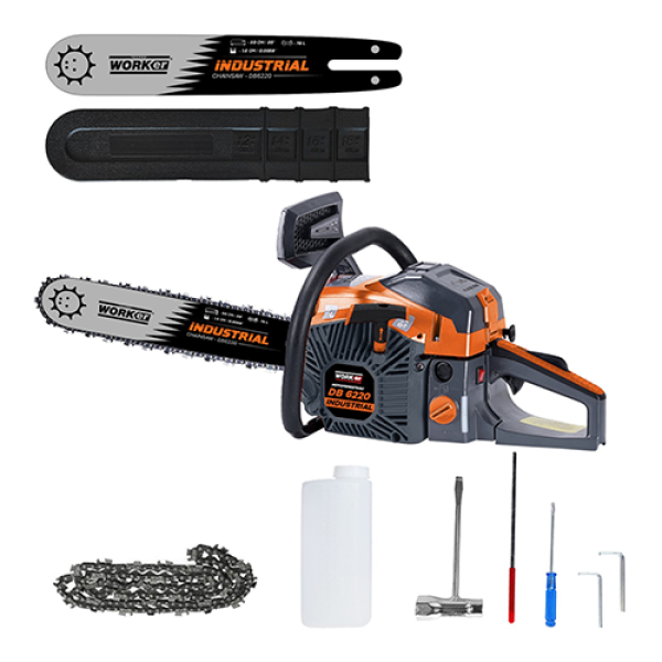 Motofierastrau pe benzina TechnoWorker DB6220 Industrial