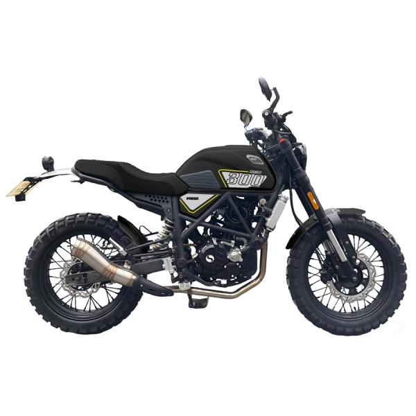 Мотоцикл SCRAMBLER 300 Classic Зеленый Матовый