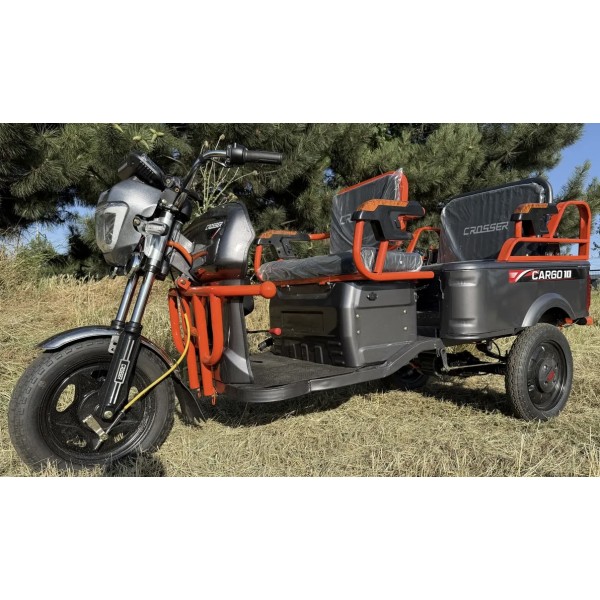 Tricicletă electrica cu trei roti Crosser Cargo 10 Transformer