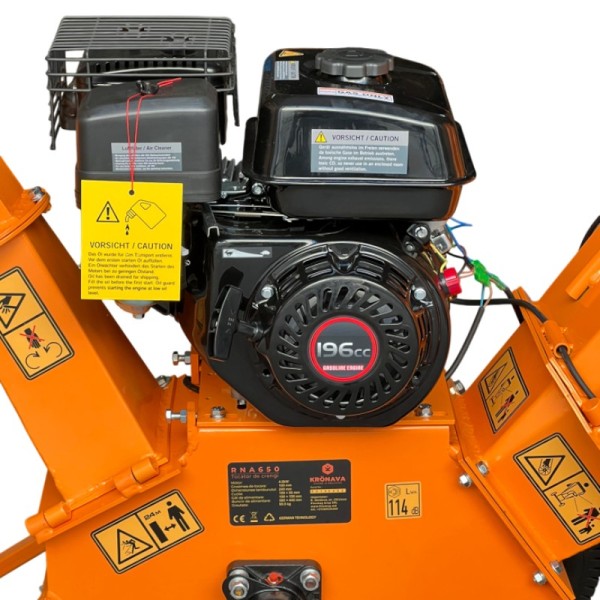 Tocator de crengi pe benzina Kronava RNA650